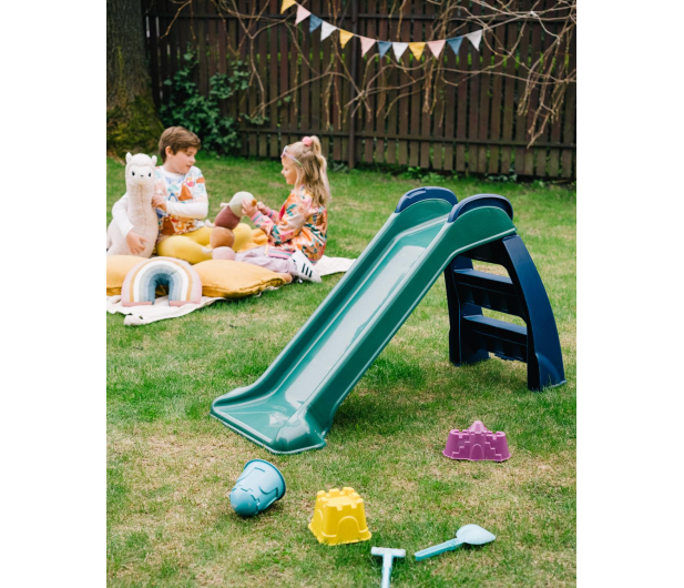 Little Tikes First Slide Moja pierwsza zjeżdżalnia zielona 95 cm - 1018191 - zdjęcie 3